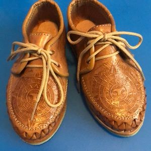 Little boys Leather Moccassins